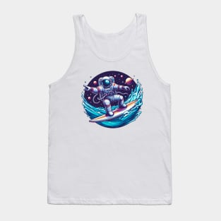 The Surfer Astronaut Tank Top